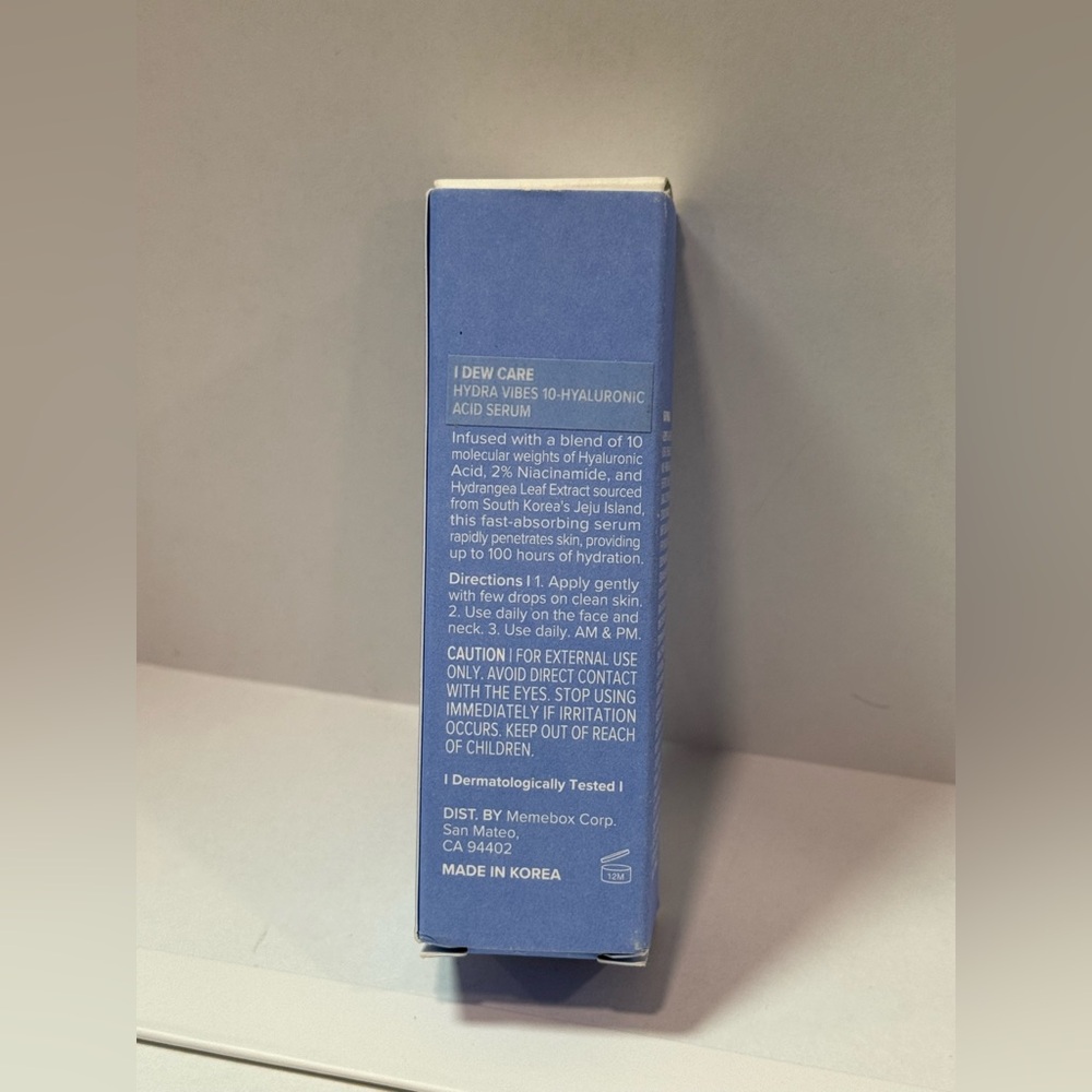 I Dew Care Hydra Vibes 10 Hyaluronic Acid Serum 0.5 oz With Box NEW - Picture 4 of 7